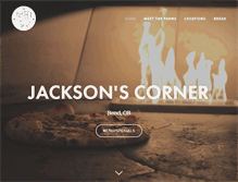 Tablet Screenshot of jacksonscornerbend.com